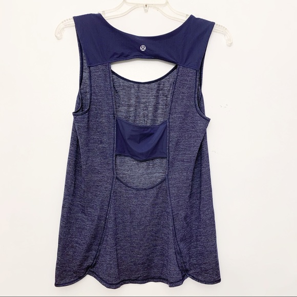 lululemon athletica Tops - LULULEMON TANK TOP WITH DOUBLE BACK OPENING